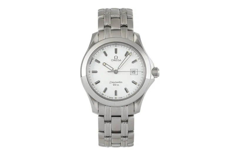 Omega Seamaster steel quartz men's watch 2511.81.00 196.1501/396.1501 LP: 3500EUR [2300954]