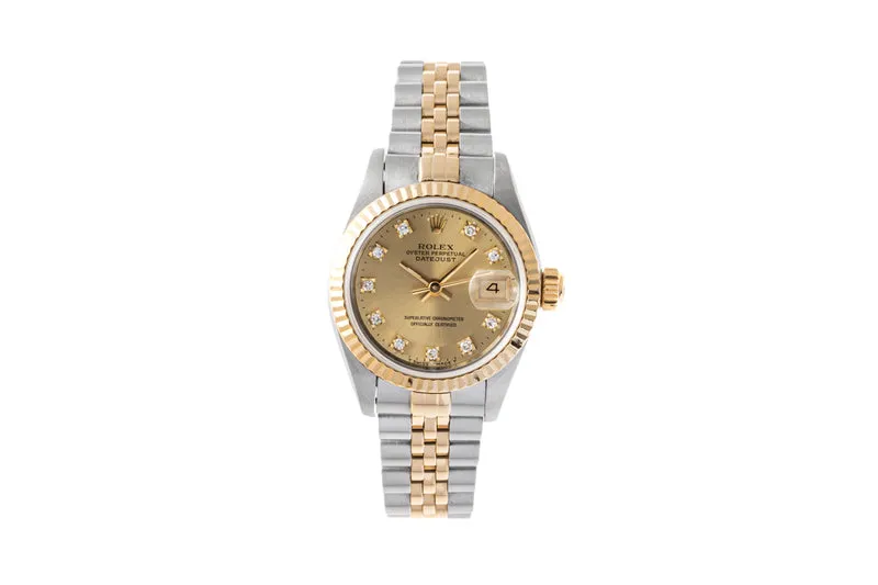 Rolex Lady Datejust steel / gold automatic women's watch 69173 LP: 12150EUR [2300932]