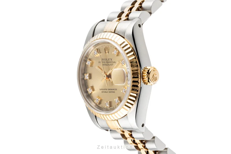 Rolex Lady Datejust steel / gold automatic women's watch 69173 LP: 12150EUR [2300932]