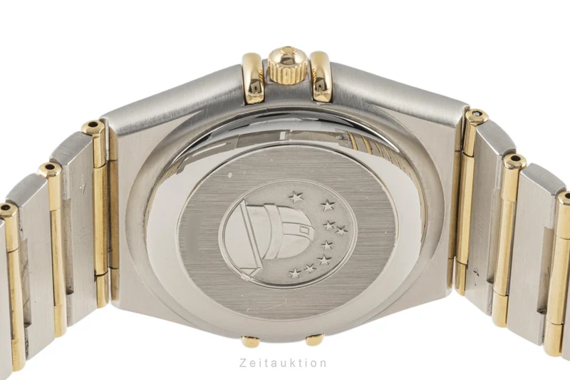 Omega Constellation steel / gold automatic men's watch 1202.30.00 LP: 9800EUR [2300876]