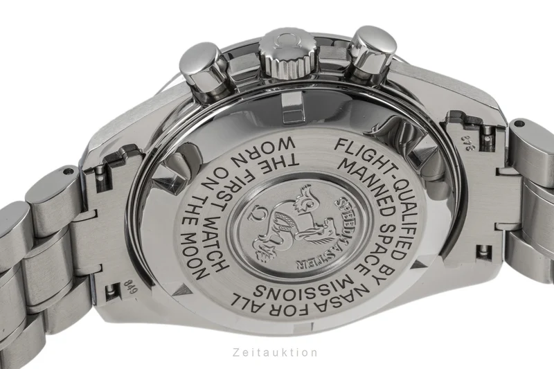 Omega Speedmaster Moonwatch chronograph steel manual winding men's watch 3570.50.00 LP: 8000EUR [2300845]