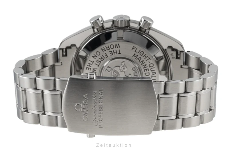 Omega Speedmaster Moonwatch chronograph steel manual winding men's watch 3570.50.00 LP: 8000EUR [2300845]