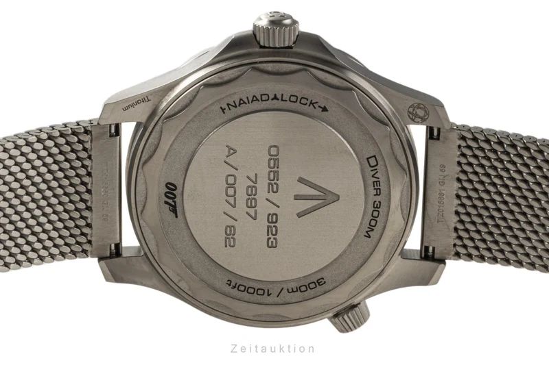 Omega Seamaster titanium automatic men's watch 210.90.42.20.01.001 LP: 10700EUR [2300809]