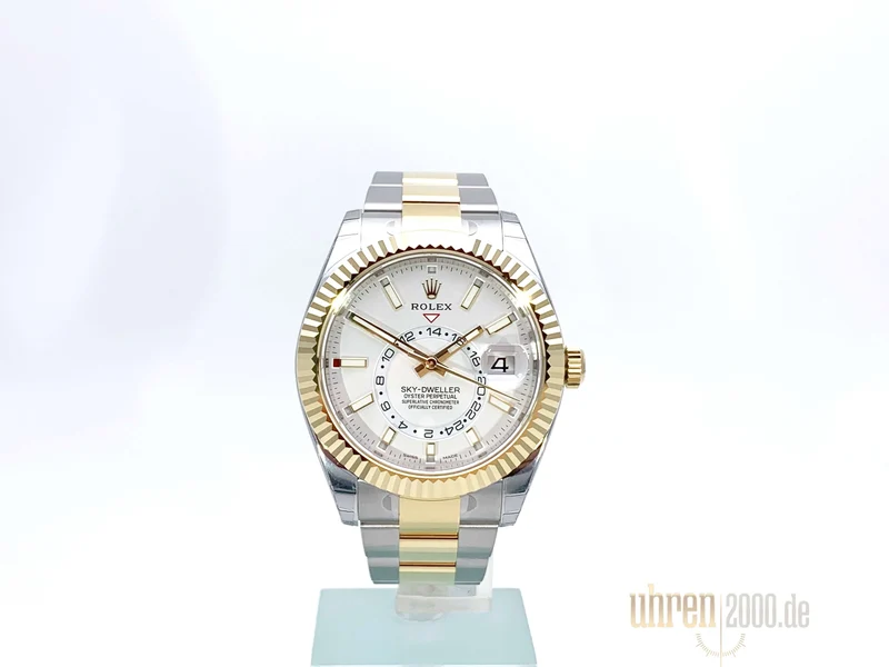 Rolex Sky-Dweller 326933 Weiß aus 12-2017 ungetragen