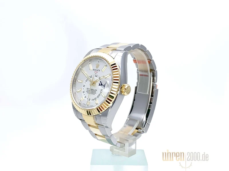 Rolex Sky-Dweller 326933 Weiß aus 12-2017 ungetragen