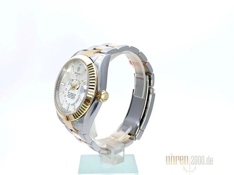Rolex Sky-Dweller 326933 Weiß aus 12-2017 ungetragen