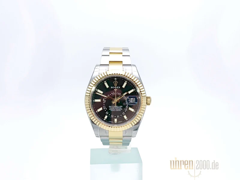 Rolex Sky-Dweller 326933 Schwarz aus 02-2018 ungetragen LC100