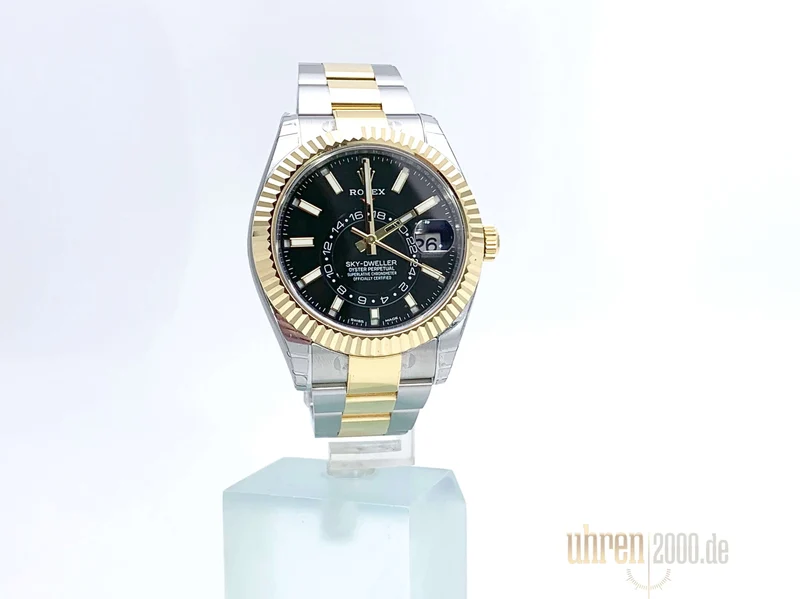 Rolex Sky-Dweller 326933 Schwarz aus 02-2018 ungetragen LC100