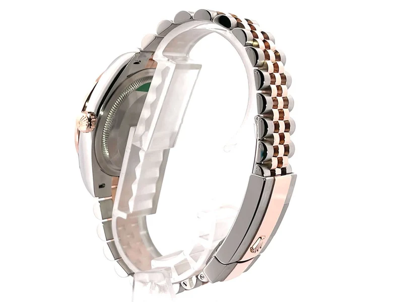 Rolex Datejust 36 126281RBR Rhodium Römisch Diamant Jubile-Band