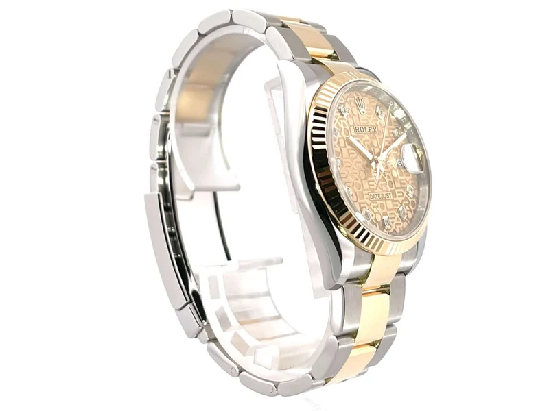 Rolex Datejust 36 126233 Champagner Jubile Diamant
