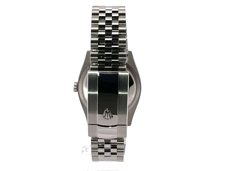 Rolex Datejust 36 Weißgold Diamant 126284RBR Silber R Diamant Jubile-Band