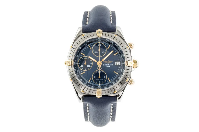 Breitling Chronomat chronograph steel / gold automatic men's watch B13048 [2300360]