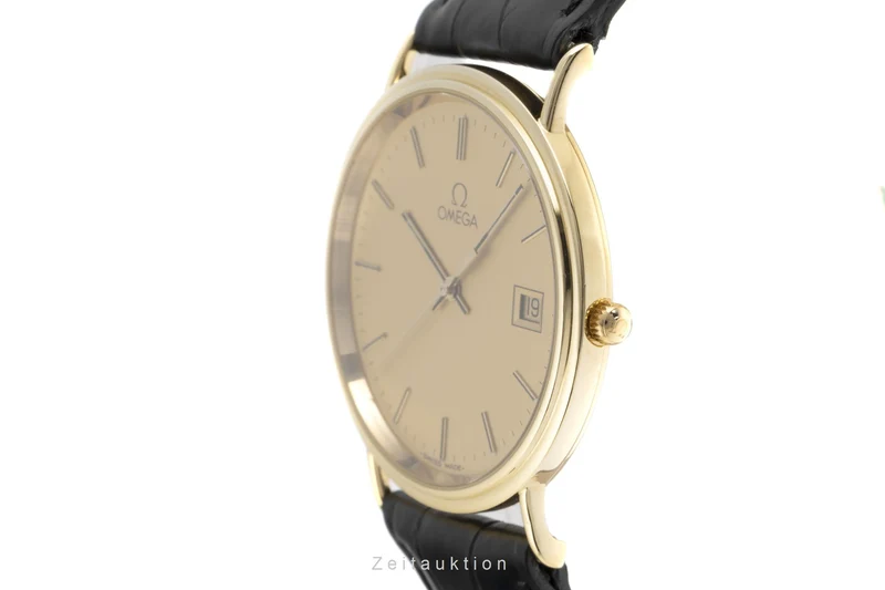 Omega Seamaster 18 ct gold quartz men's watch 196.750 [2300366]