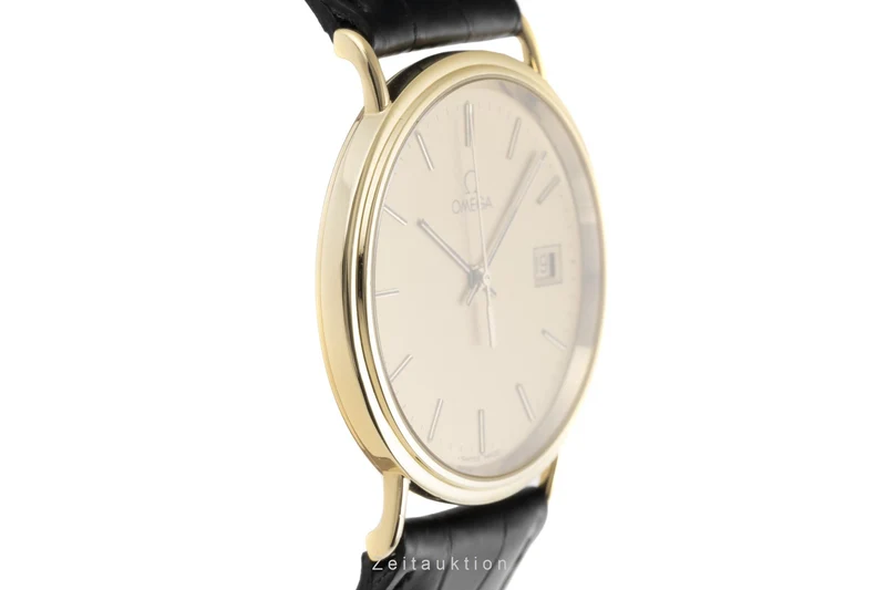 Omega Seamaster 18 ct gold quartz men's watch 196.750 [2300366]