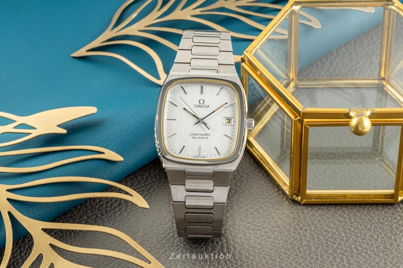 Omega Seamaster steel quartz men's watch 196.0166/396.0887 [2300350]
