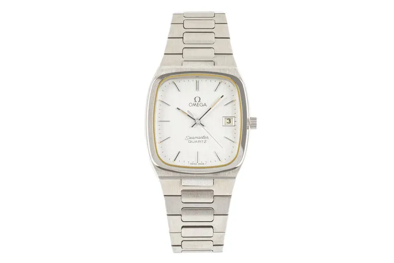 Omega Seamaster steel quartz men's watch 196.0166/396.0887 [2300350]