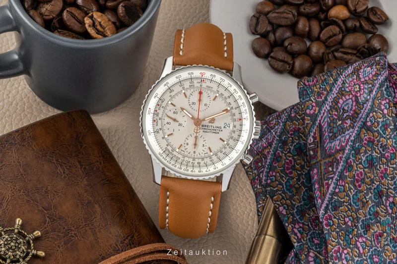 Breitling Navitimer Heritage chronograph steel automatic men's watch A13324 LP: 5910EUR [2300303]