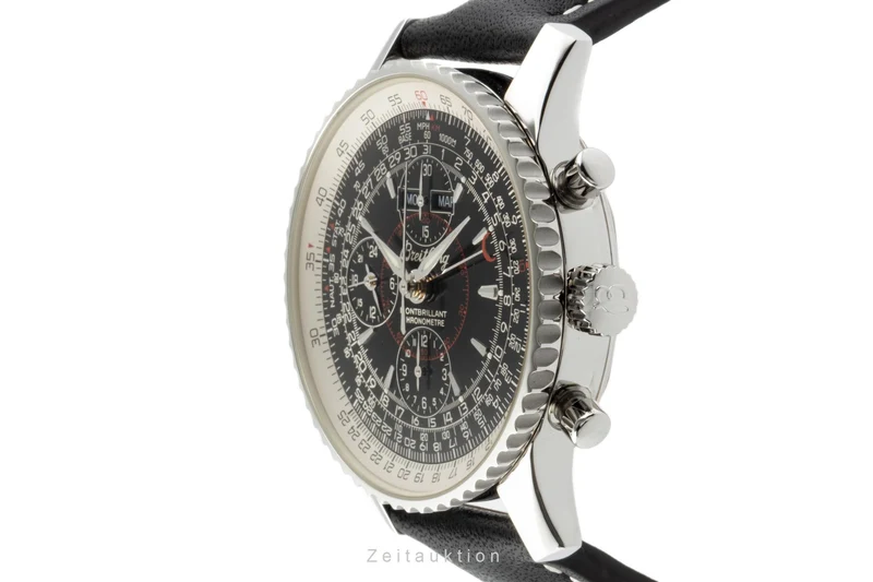 Breitling Montbrillant Datora chronograph steel automatic men's watch A21330 LP: 5520EUR [2300300]
