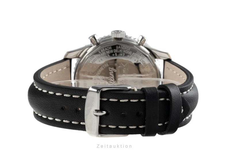 Breitling Montbrillant Datora chronograph steel automatic men's watch A21330 LP: 5520EUR [2300300]