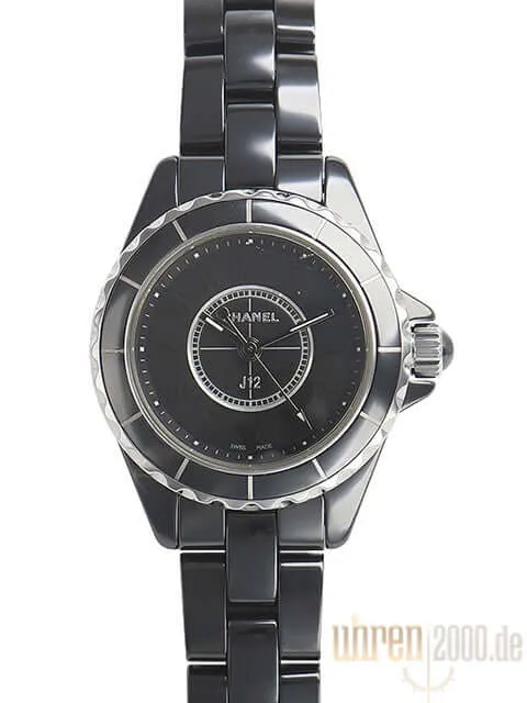 Chanel J12 Schwarz H4196