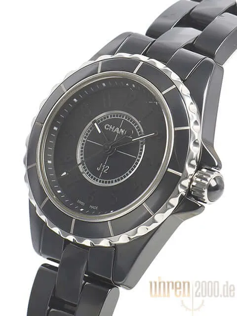 Chanel J12 Schwarz H4196
