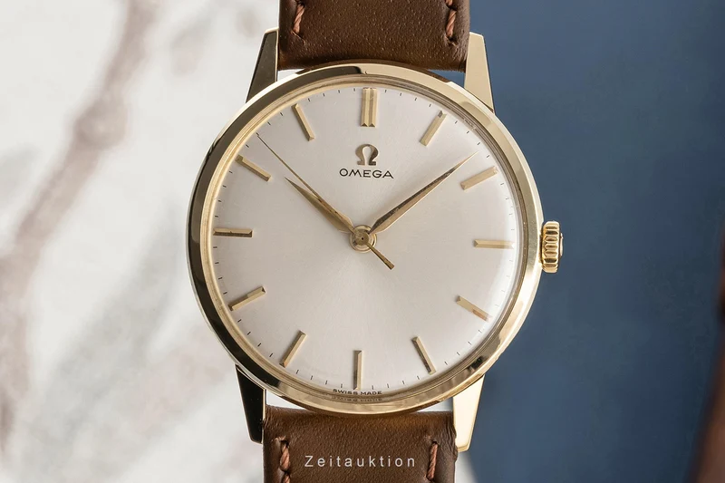 Omega 18 ct gold manual winding men's watch 14720.61 [2302275]