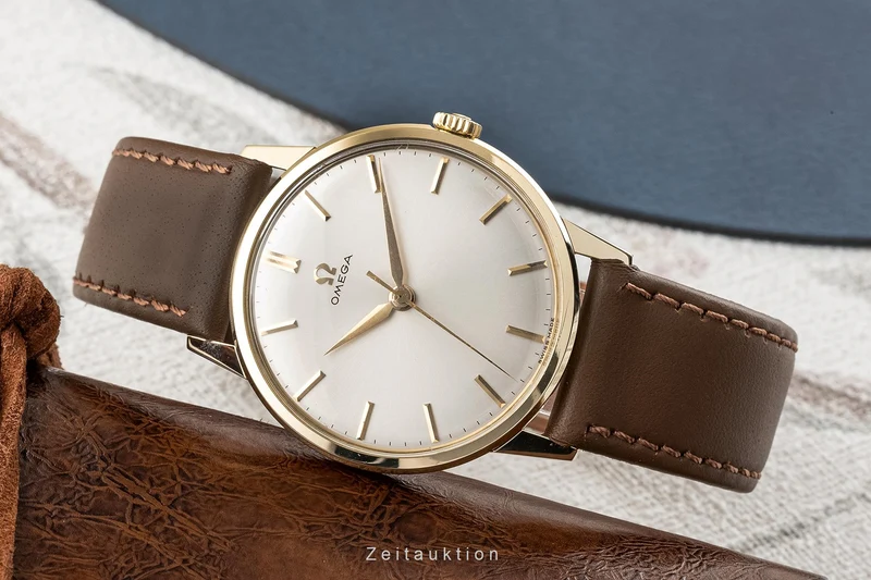 Omega 18 ct gold manual winding men's watch 14720.61 [2302275]