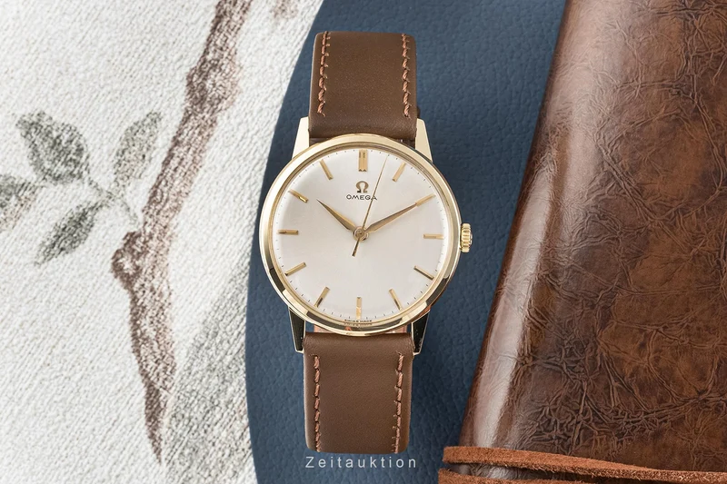 Omega 18 ct gold manual winding men's watch 14720.61 [2302275]