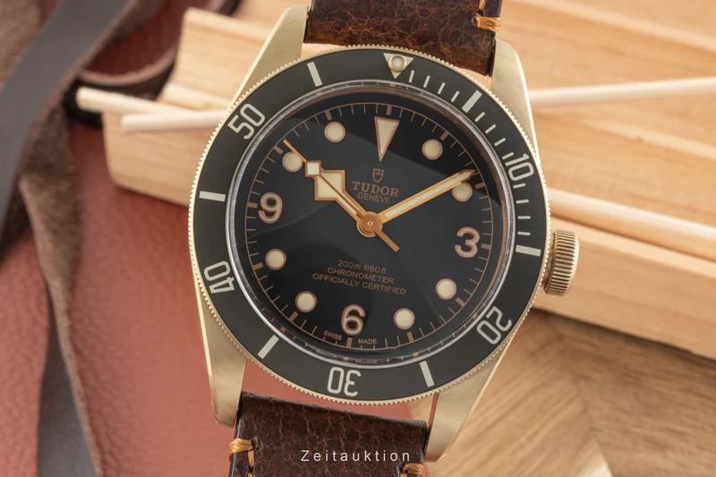 Tudor Black Bay bronze automatic men's watch 79250BA LP: 4310EUR [2302239]