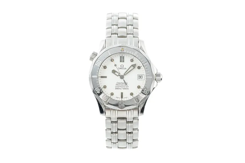 Omega Seamaster steel automatic men's watch 2552.20.00 LP: 6500EUR [2302212]