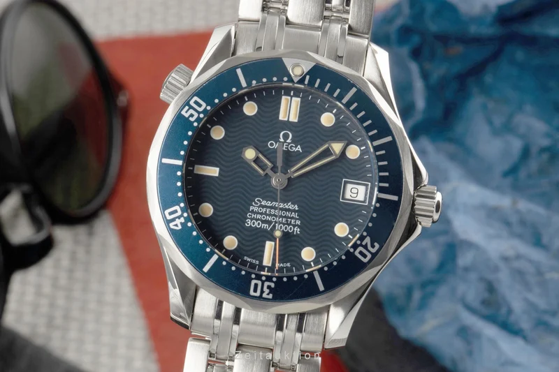 Omega Seamaster steel automatic men's watch 2551.80.00, 168.1502, 368.1502 [2303416]