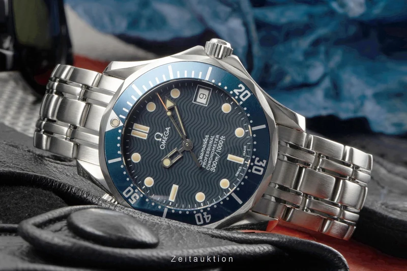 Omega Seamaster steel automatic men's watch 2551.80.00, 168.1502, 368.1502 [2303416]