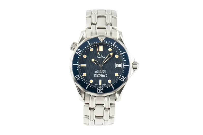 Omega Seamaster steel automatic men's watch 2551.80.00, 168.1502, 368.1502 [2303416]