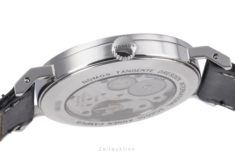 Nomos Tangente steel manual winding men's watch Limited [2303406]