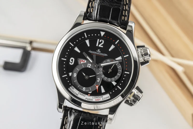 Jaeger LeCoultre Master Compressor steel automatic men's watch 146.8.83/1 [2303397]