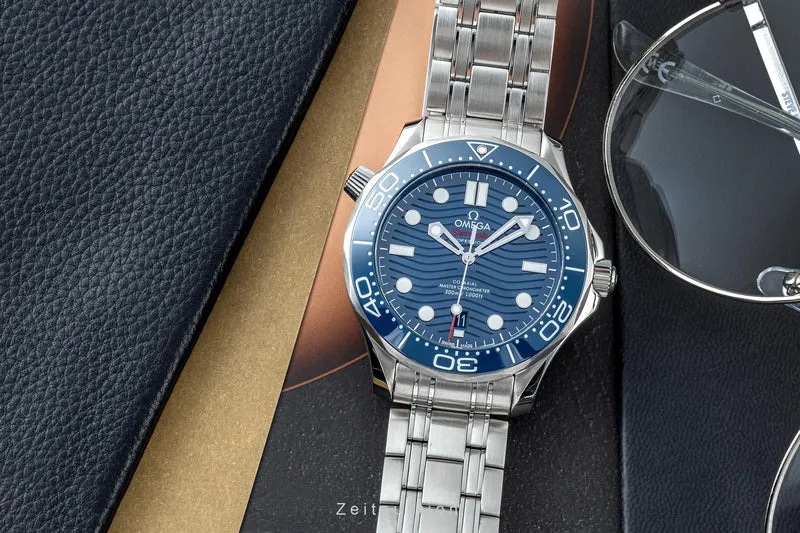 Omega Seamaster steel automatic men's watch 210.30.42.20.03.001 LP: 6500EUR [2303392]