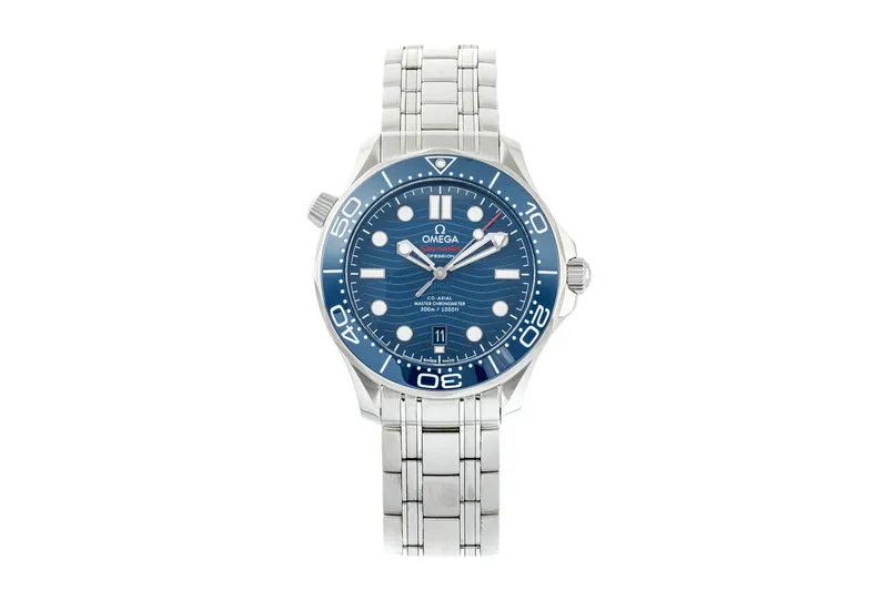 Omega Seamaster steel automatic men's watch 210.30.42.20.03.001 LP: 6500EUR [2303392]