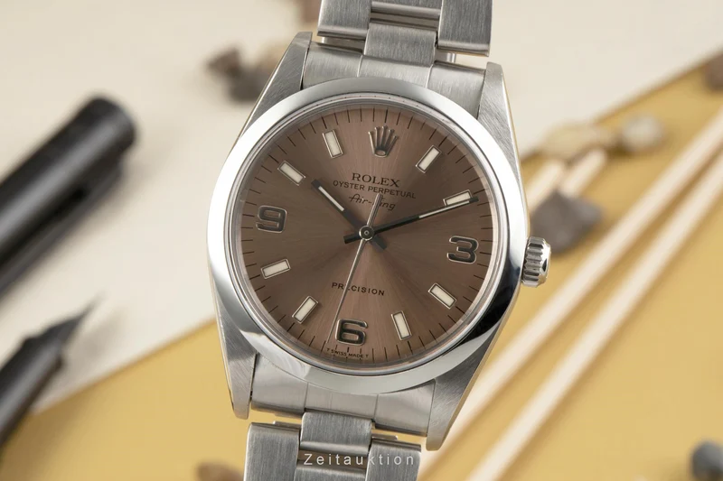 Rolex Air King steel automatic men's watch 14000 [2303367]