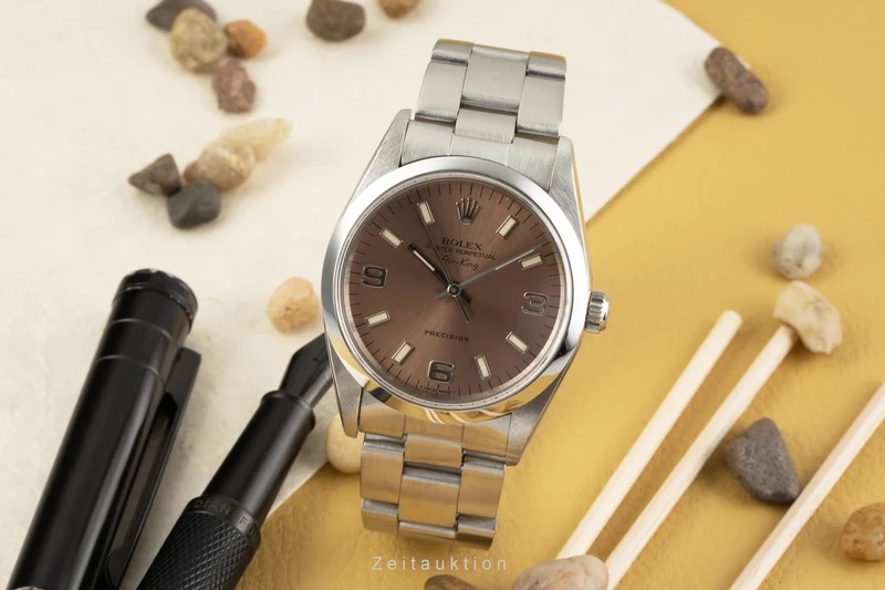 Rolex Air King steel automatic men's watch 14000 [2303367]