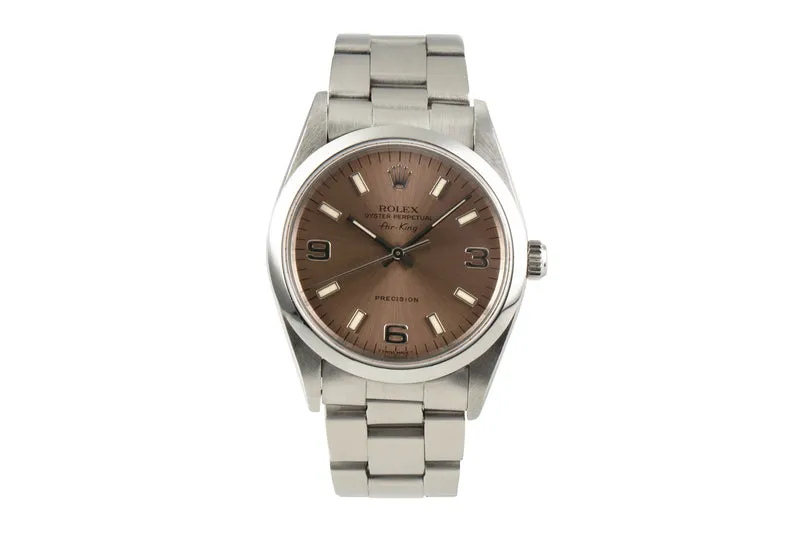 Rolex Air King steel automatic men's watch 14000 [2303367]