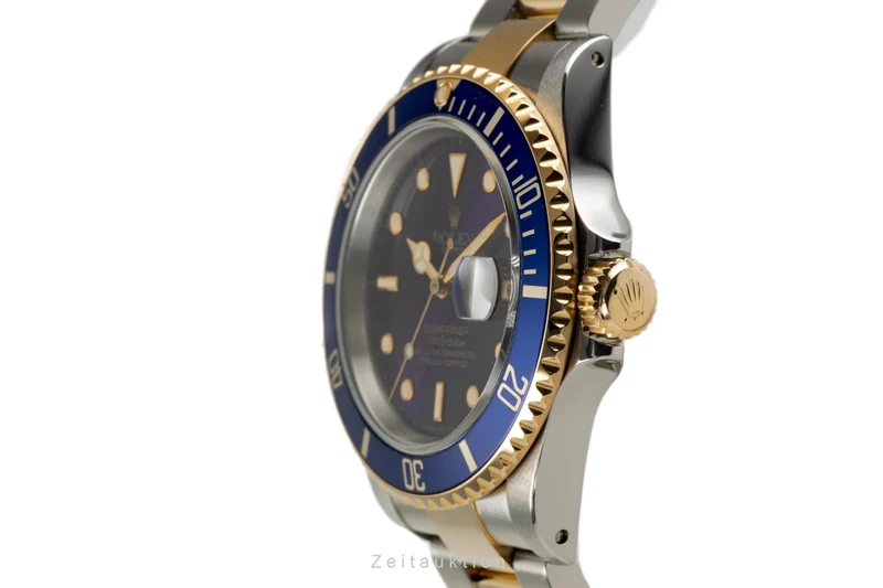 Rolex Submariner steel / gold automatic men's watch 16613 LP: 15350EUR [2303344]