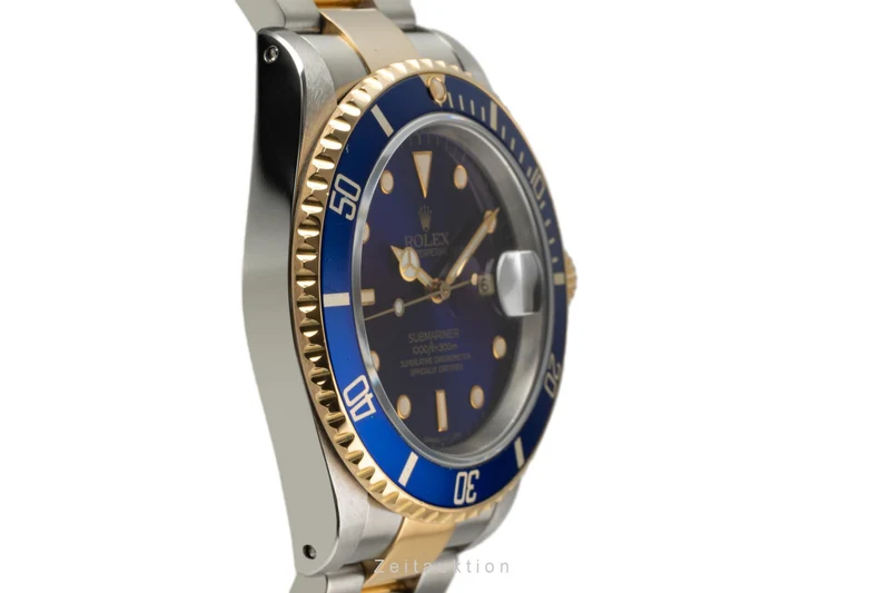 Rolex Submariner steel / gold automatic men's watch 16613 LP: 15350EUR [2303344]