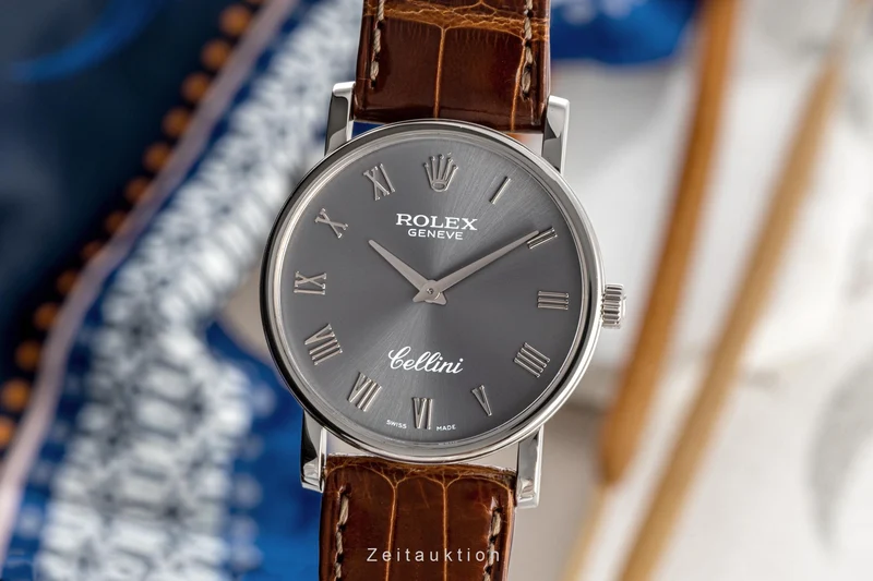 Rolex Cellini 18 ct white gold manual winding unisex 5115 [2300766]