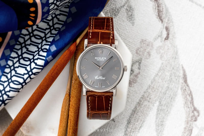 Rolex Cellini 18 ct white gold manual winding unisex 5115 [2300766]