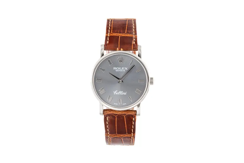 Rolex Cellini 18 ct white gold manual winding unisex 5115 [2300766]