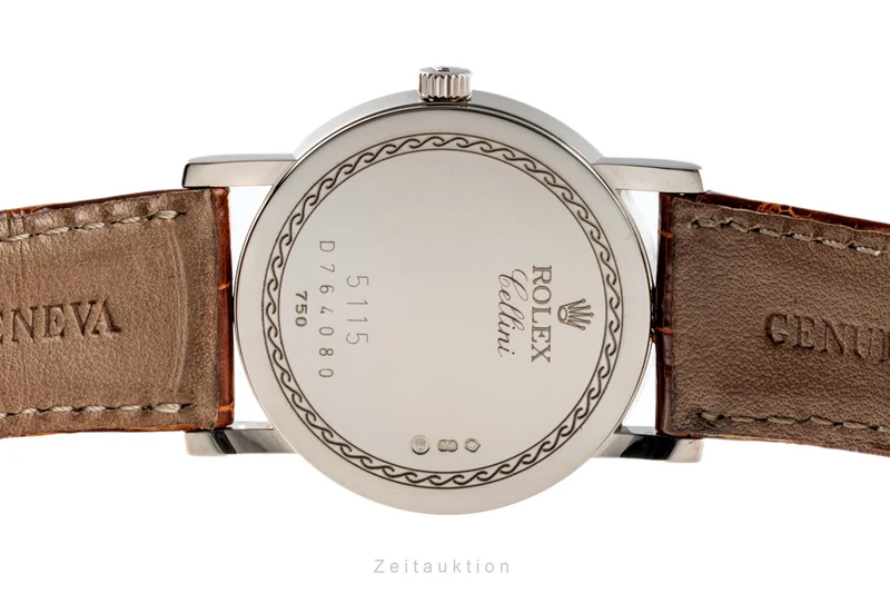 Rolex Cellini 18 ct white gold manual winding unisex 5115 [2300766]