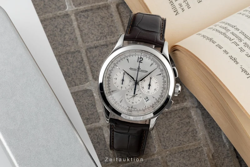 Jaeger LeCoultre Master Control chronograph steel automatic men's watch 174.8.C1. Q1538420 [2300736]