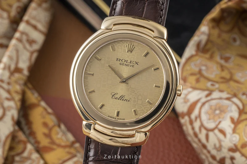 Rolex Cellini 18 ct gold quartz men's watch 6623 [2300701]