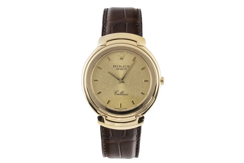 Rolex Cellini 18 ct gold quartz men's watch 6623 [2300701]