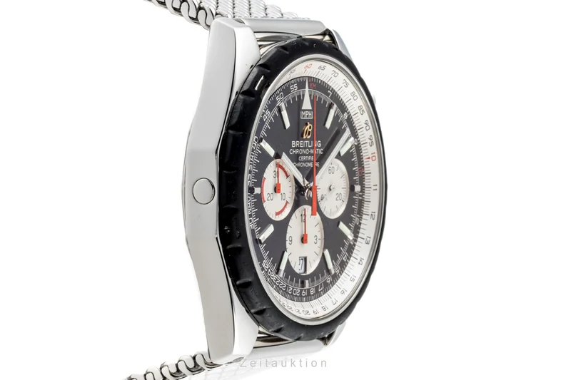 Breitling Chrono-Matic chronograph steel automatic men's watch A14360 LP: 5180EUR [2300642]